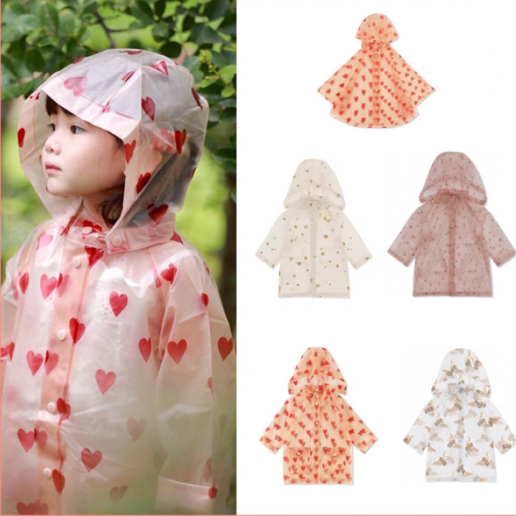 raincoat boys' Cape-style poncho students' school kindergarten girls' waterproof clothing [spot]]
