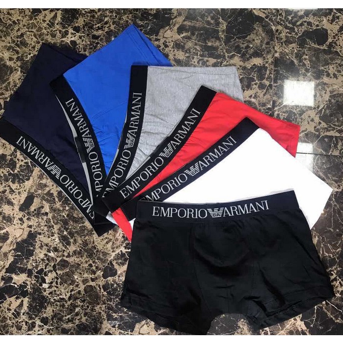 Men's Cotton Boxer Briefs Underwear
